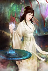 牡丹花下